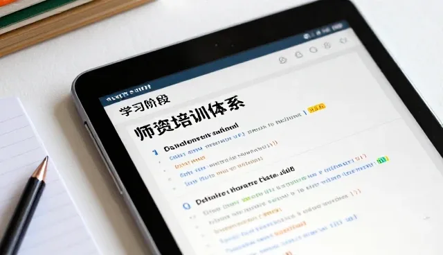 教育科技驱动师资培训的场景化应用分析